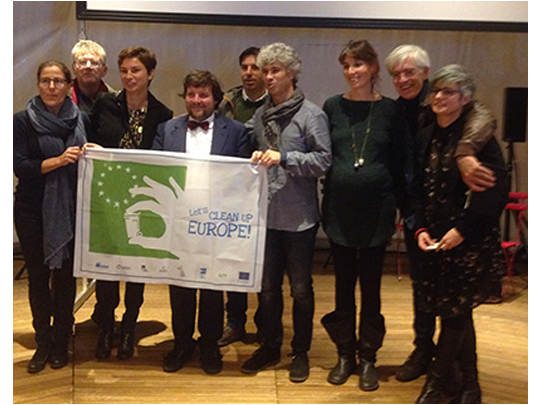La cerimonia del premio internazionale di comunicazione ambientale