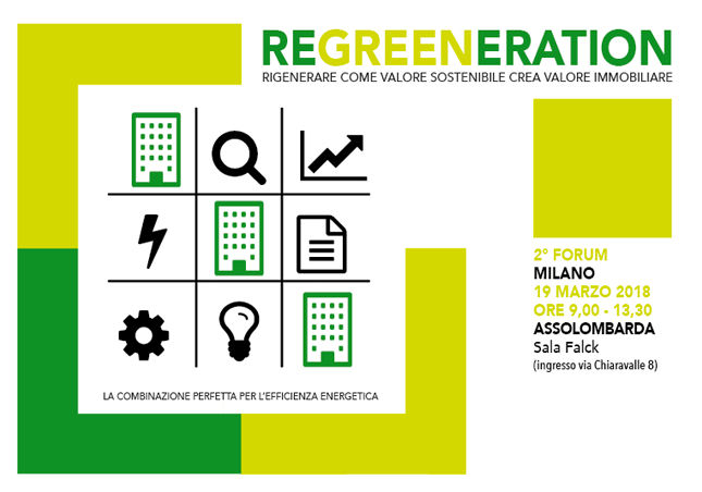 2° Forum Regreeneration, rigenerare come valore sostenibile crea valore immobiliare